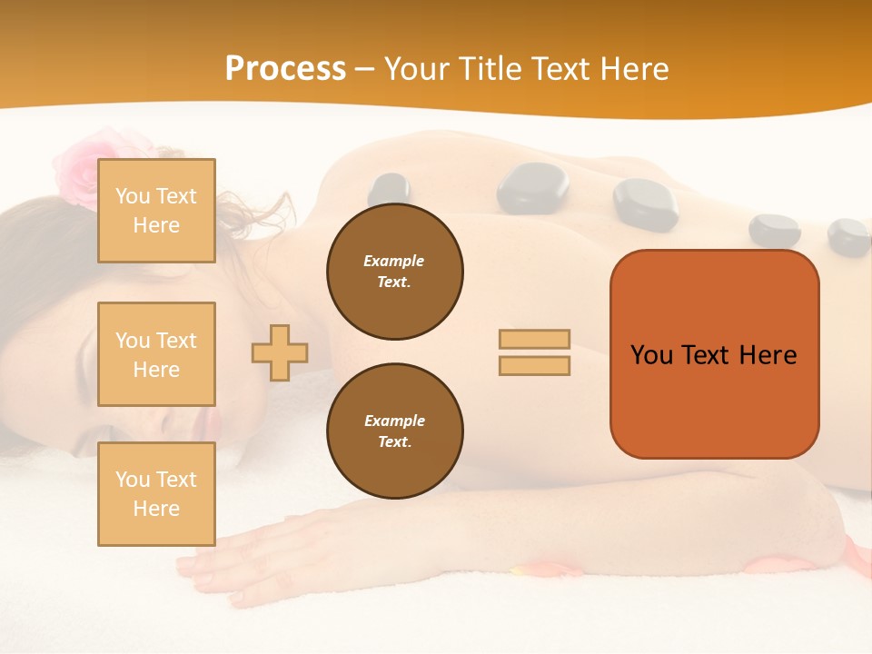 Towel Tone Relaxation PowerPoint Template