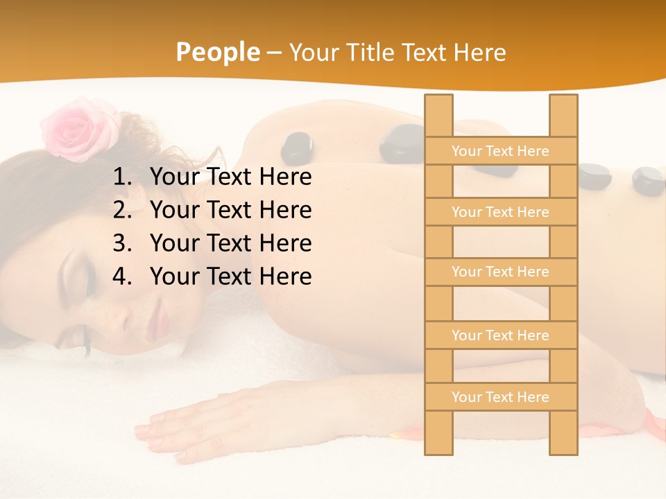 Towel Tone Relaxation PowerPoint Template