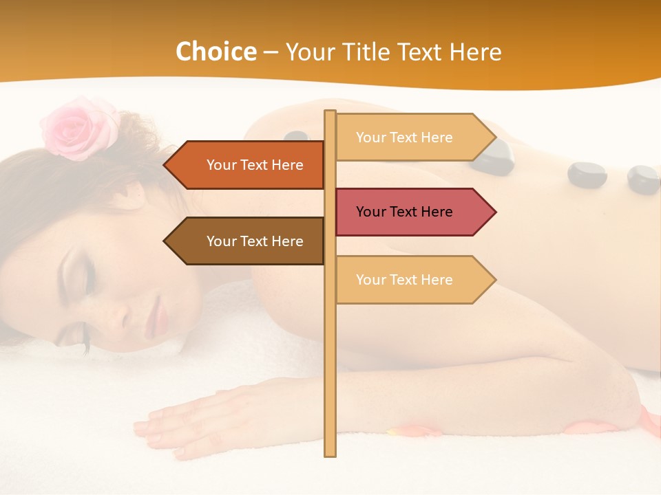 Towel Tone Relaxation PowerPoint Template