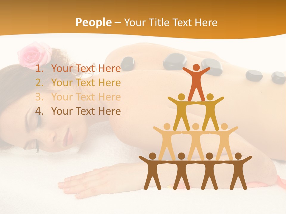 Towel Tone Relaxation PowerPoint Template