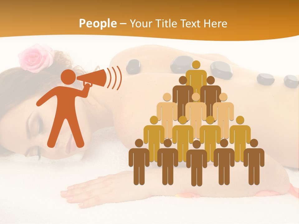 Towel Tone Relaxation PowerPoint Template