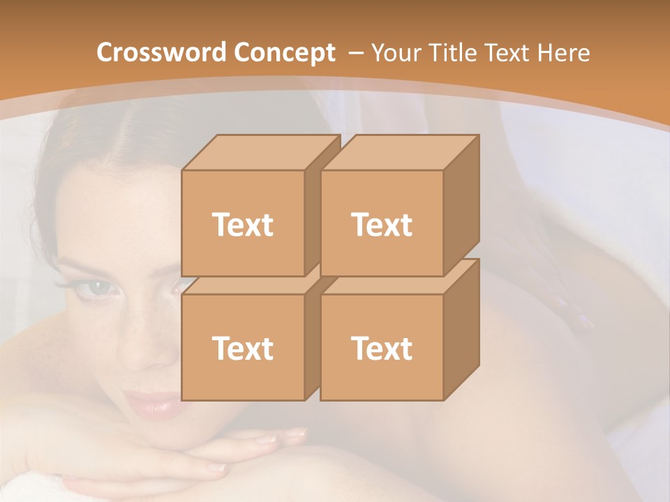 Rejuvenation Massaging Human PowerPoint Template