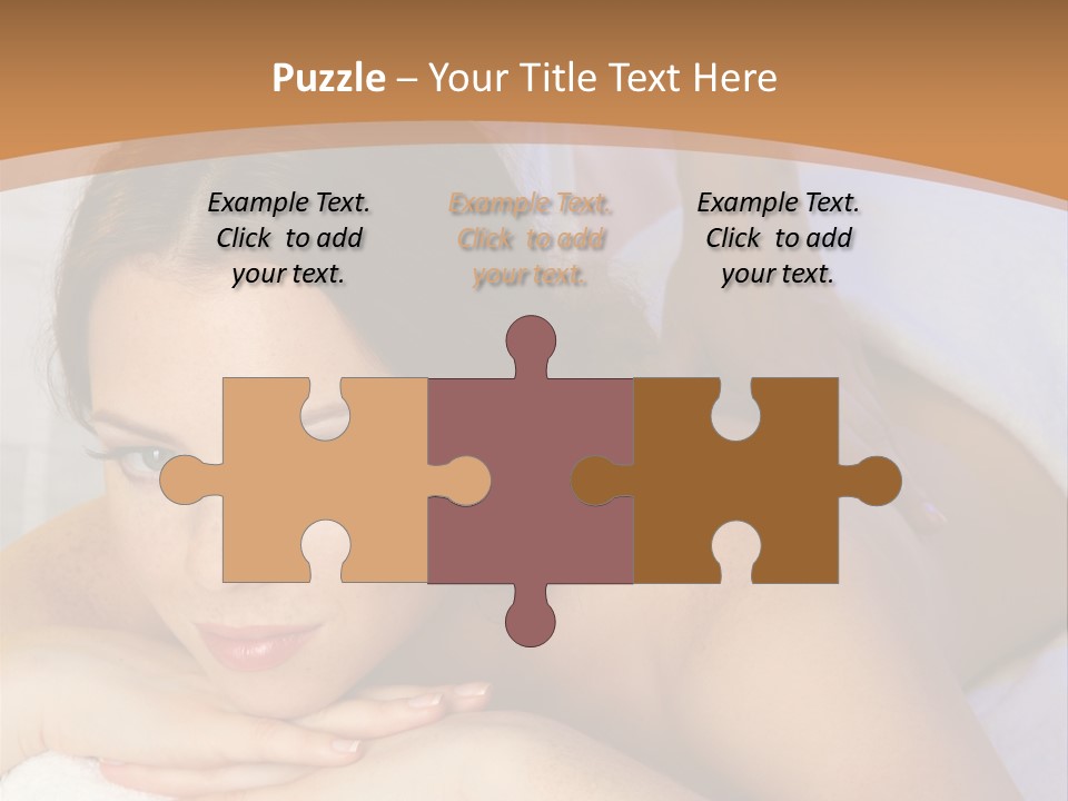 Rejuvenation Massaging Human PowerPoint Template