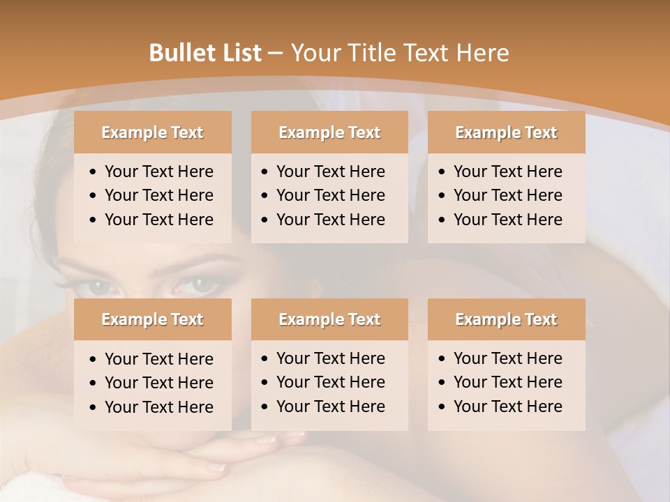 Rejuvenation Massaging Human PowerPoint Template