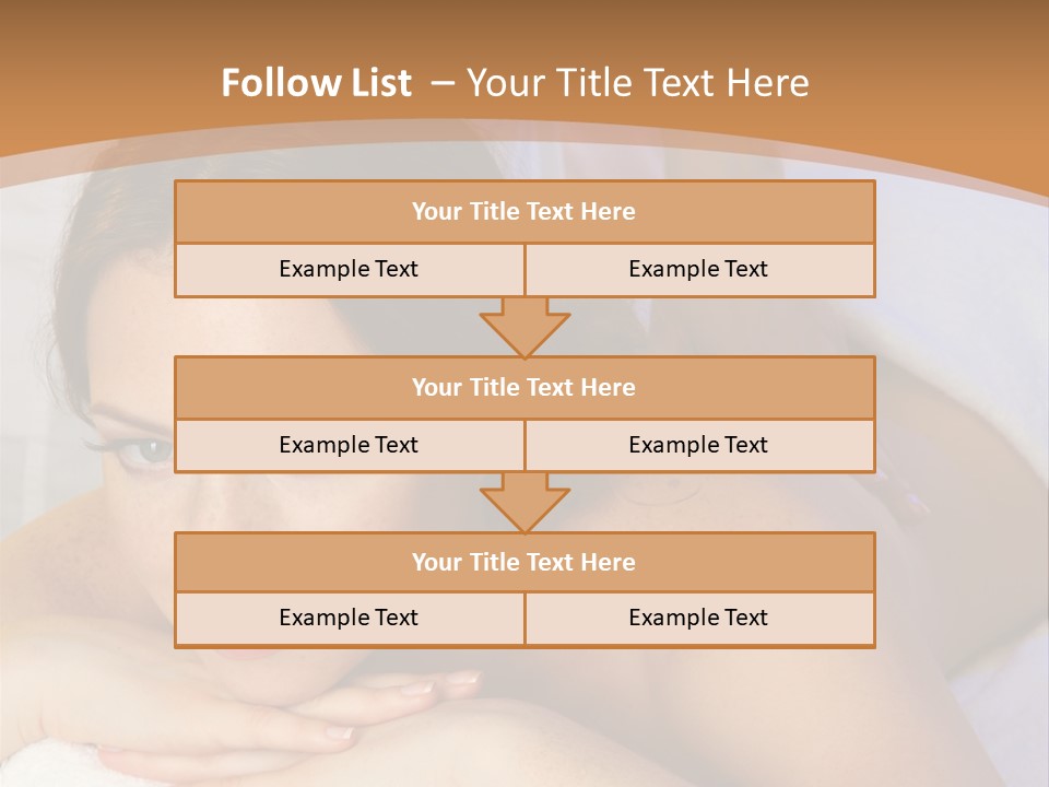 Rejuvenation Massaging Human PowerPoint Template
