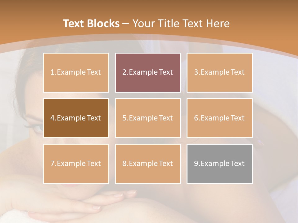 Rejuvenation Massaging Human PowerPoint Template