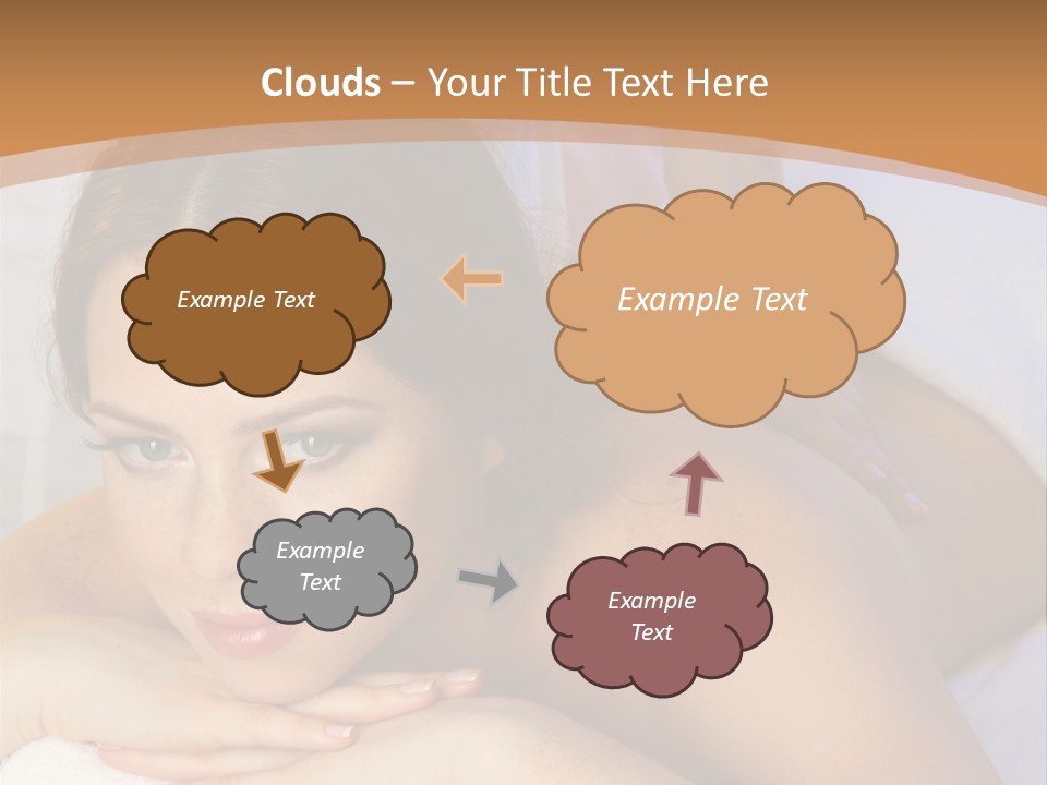 Rejuvenation Massaging Human PowerPoint Template