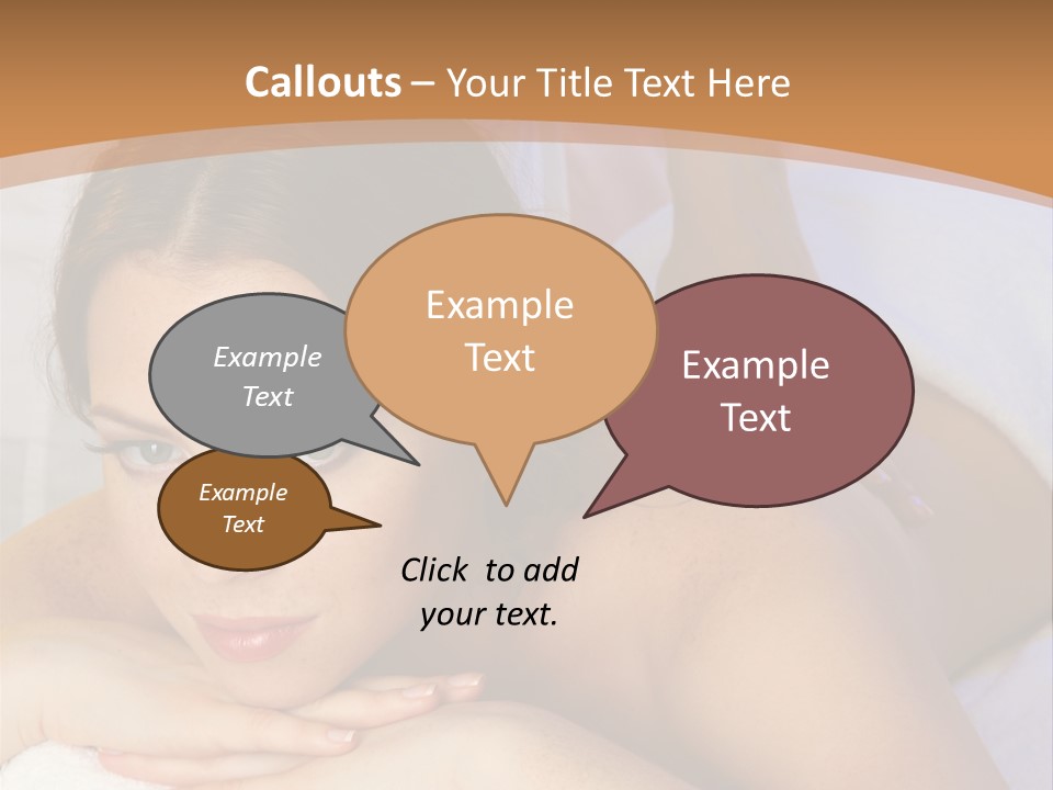 Rejuvenation Massaging Human PowerPoint Template