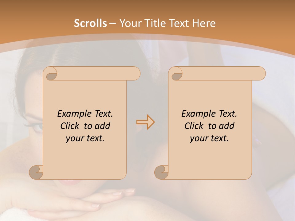 Rejuvenation Massaging Human PowerPoint Template
