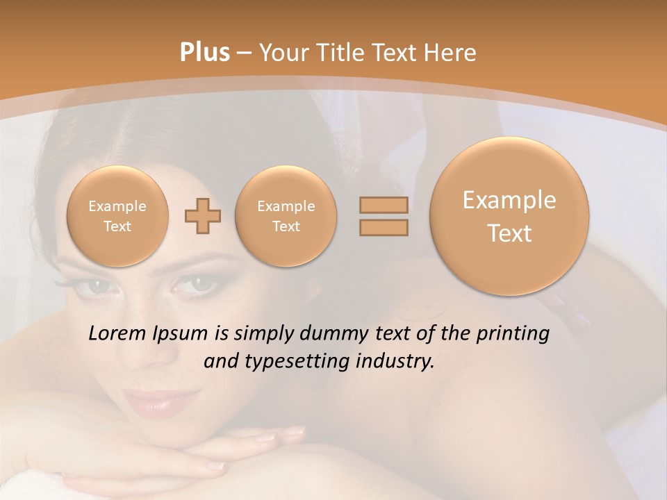 Rejuvenation Massaging Human PowerPoint Template