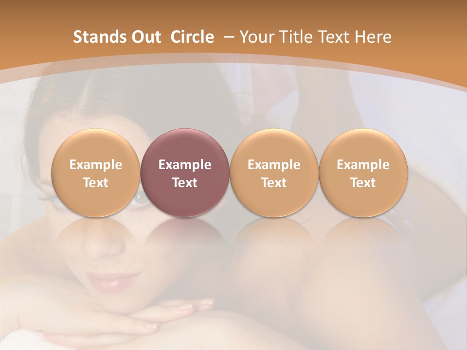 Rejuvenation Massaging Human PowerPoint Template