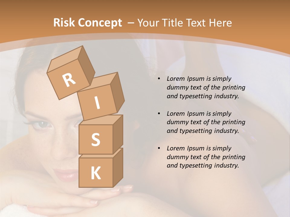 Rejuvenation Massaging Human PowerPoint Template