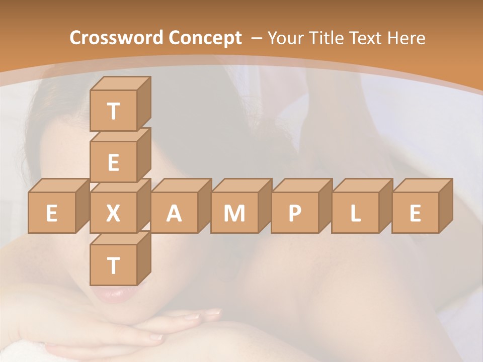 Rejuvenation Massaging Human PowerPoint Template