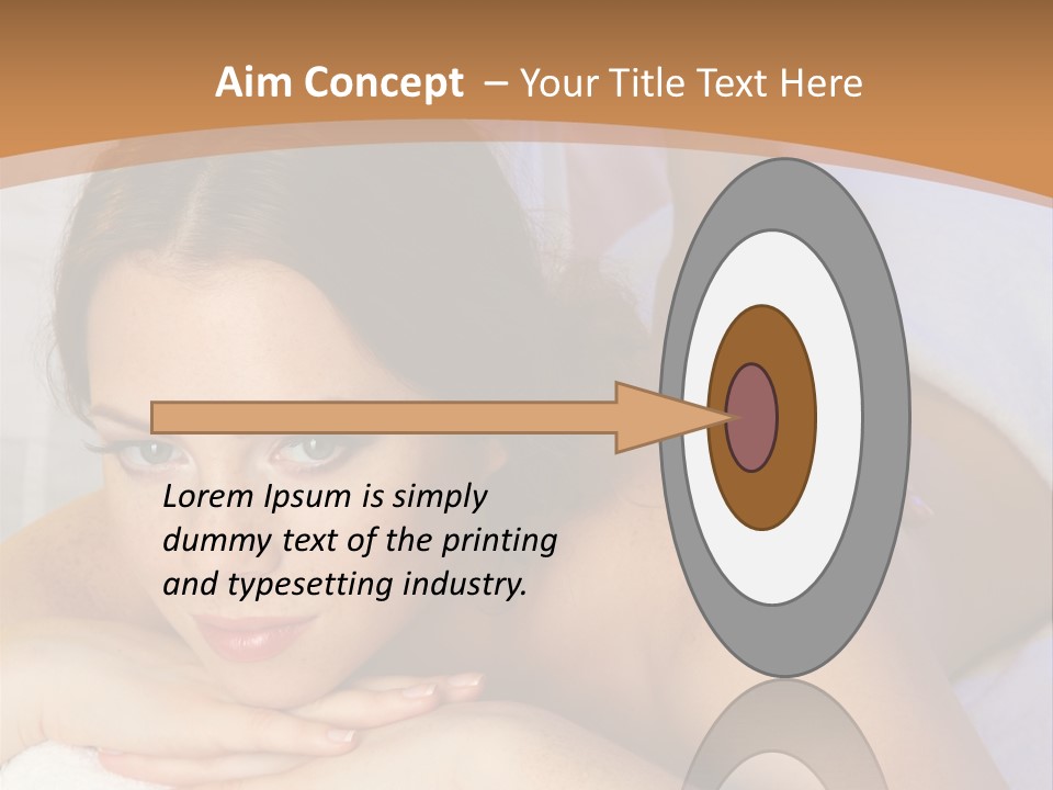 Rejuvenation Massaging Human PowerPoint Template