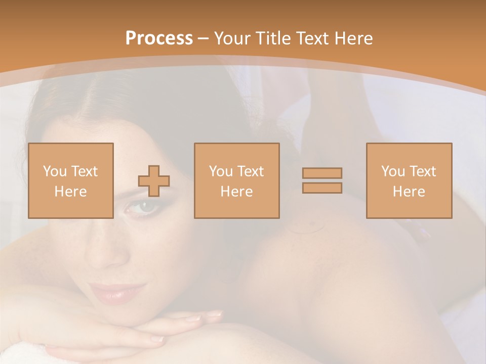 Rejuvenation Massaging Human PowerPoint Template