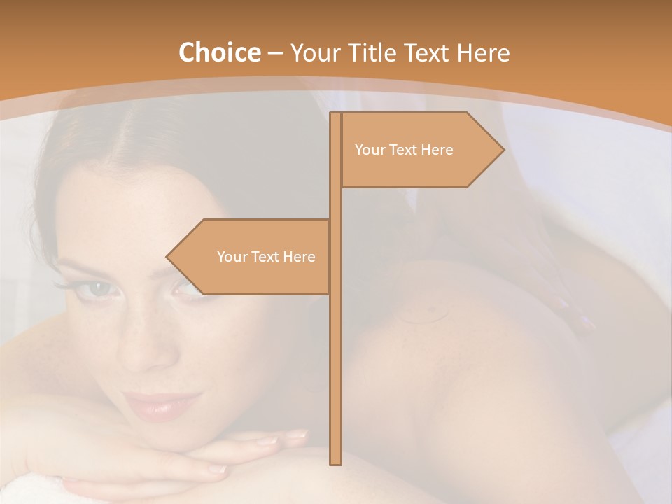 Rejuvenation Massaging Human PowerPoint Template