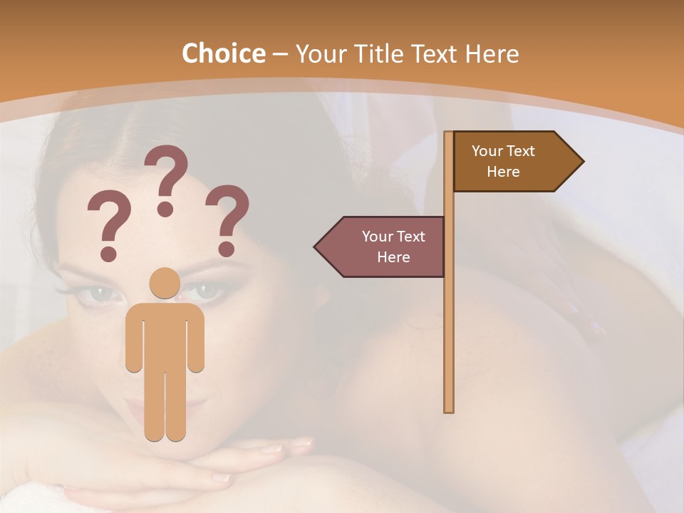 Rejuvenation Massaging Human PowerPoint Template