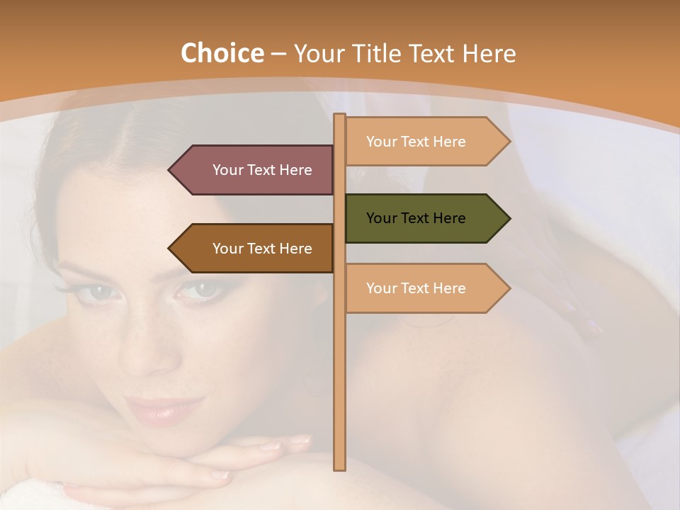 Rejuvenation Massaging Human PowerPoint Template