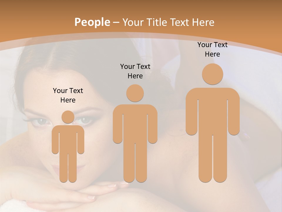 Rejuvenation Massaging Human PowerPoint Template