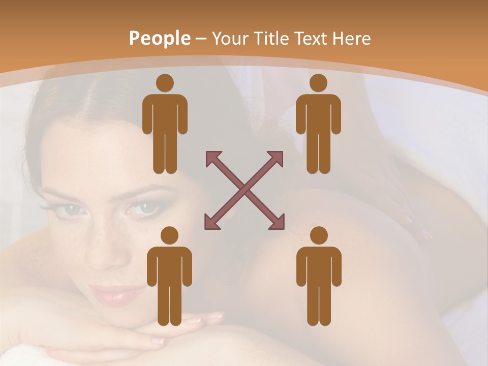 Rejuvenation Massaging Human PowerPoint Template