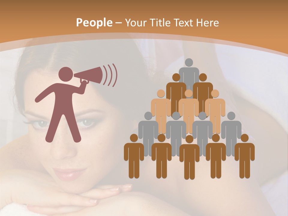Rejuvenation Massaging Human PowerPoint Template