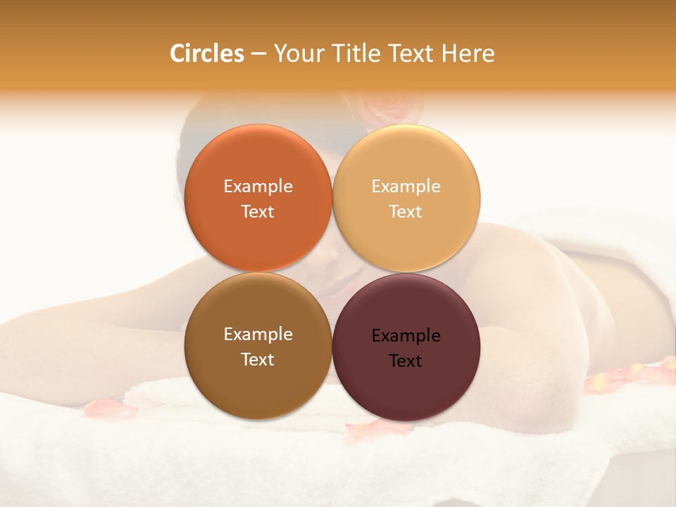 Flower Beautiful Cosmetics PowerPoint Template