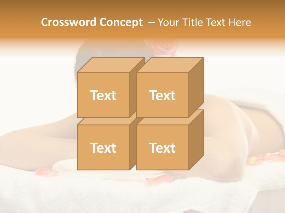 Flower Beautiful Cosmetics PowerPoint Template