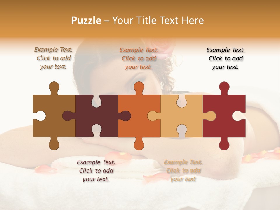 Flower Beautiful Cosmetics PowerPoint Template