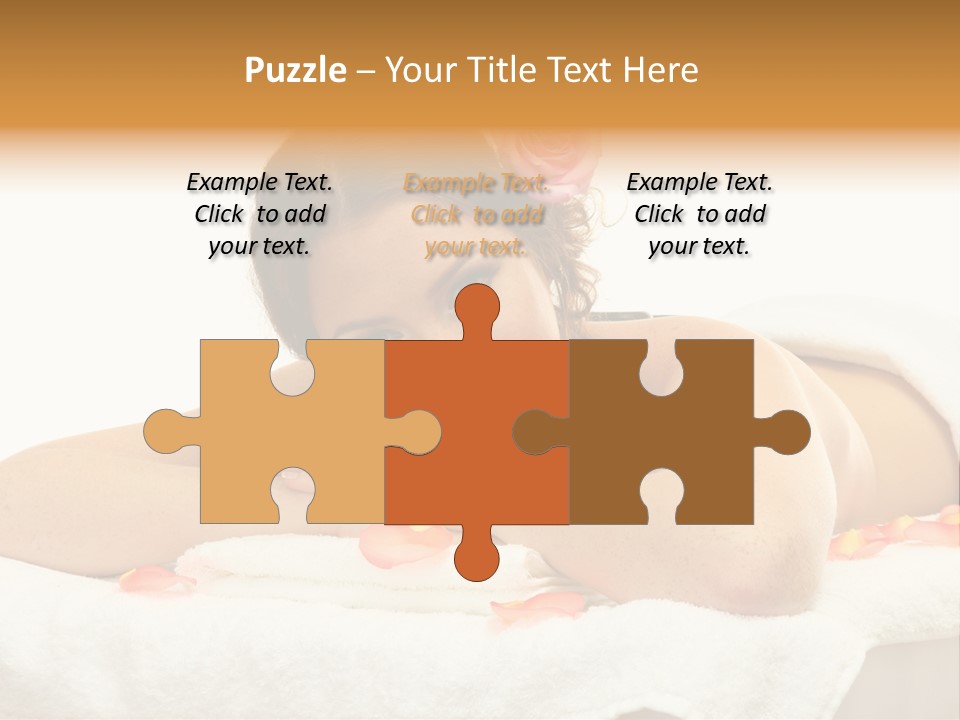 Flower Beautiful Cosmetics PowerPoint Template