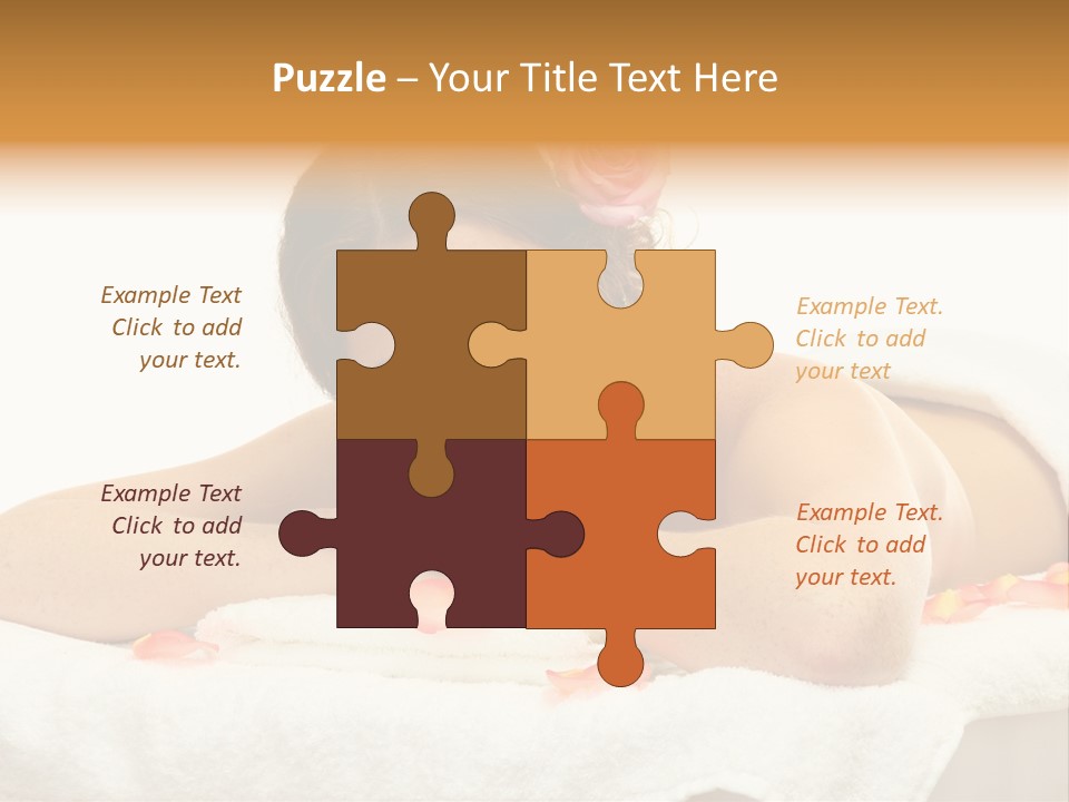 Flower Beautiful Cosmetics PowerPoint Template