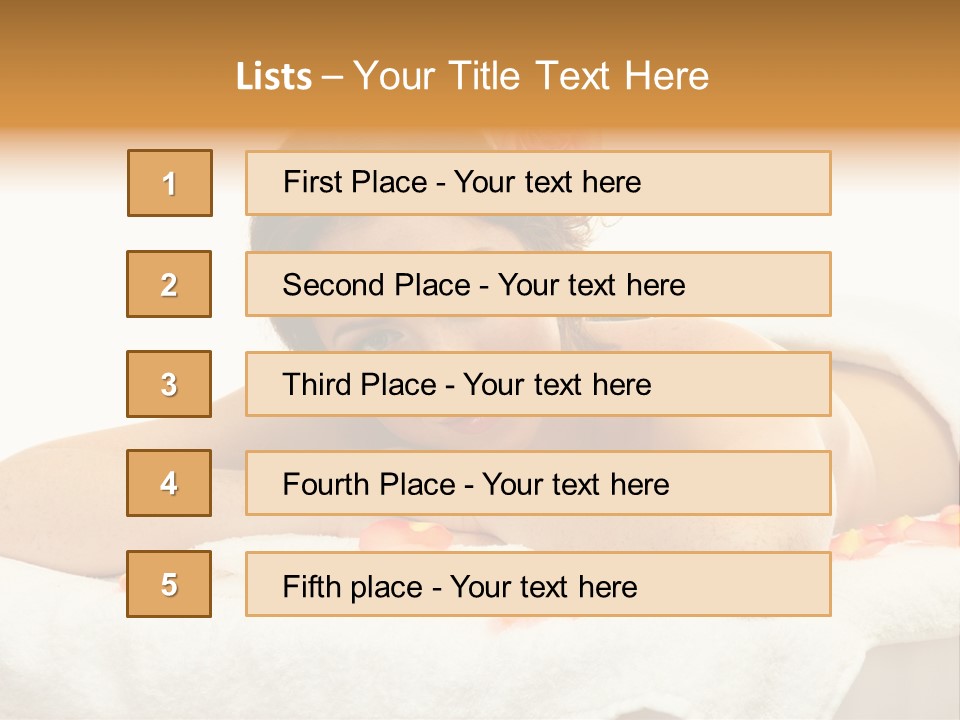 Flower Beautiful Cosmetics PowerPoint Template