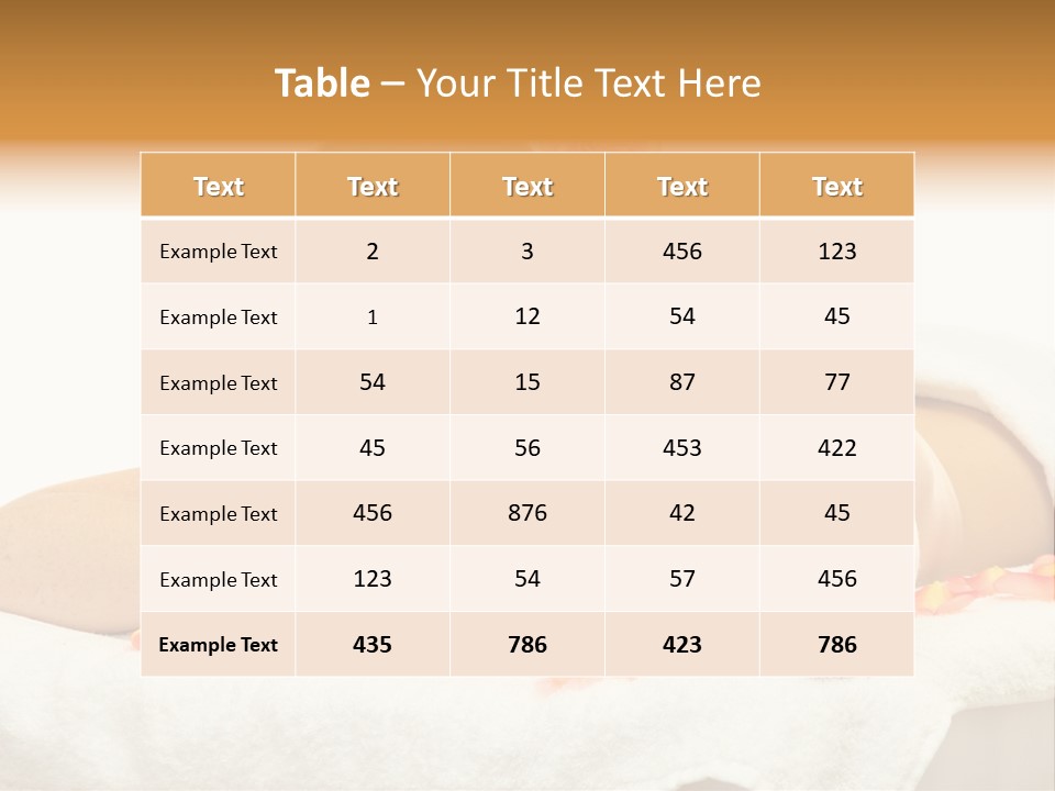 Flower Beautiful Cosmetics PowerPoint Template