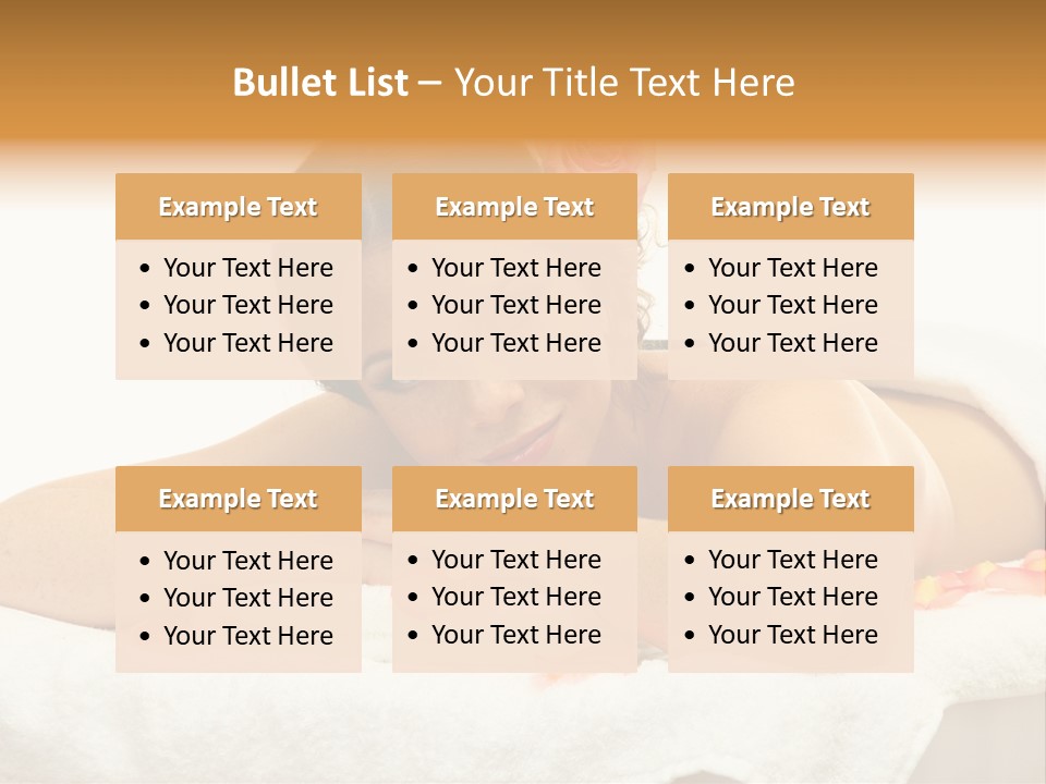 Flower Beautiful Cosmetics PowerPoint Template