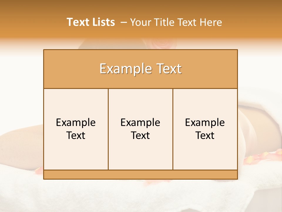 Flower Beautiful Cosmetics PowerPoint Template