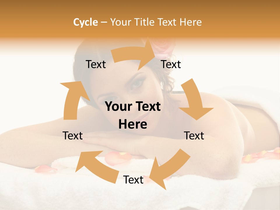 Flower Beautiful Cosmetics PowerPoint Template