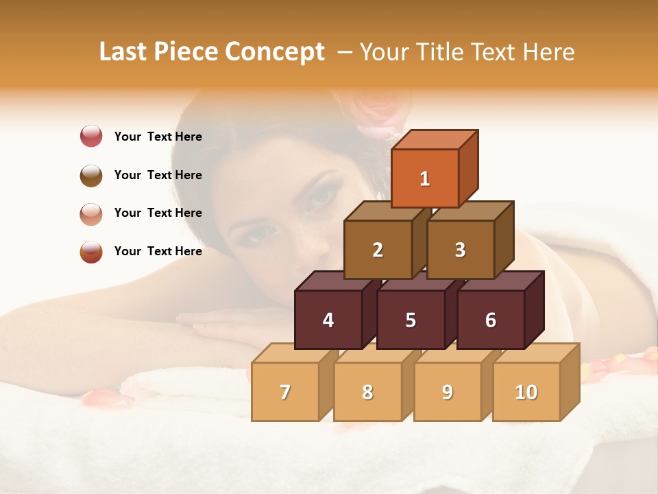 Flower Beautiful Cosmetics PowerPoint Template