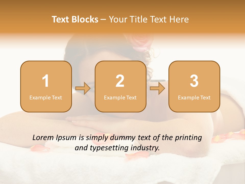 Flower Beautiful Cosmetics PowerPoint Template