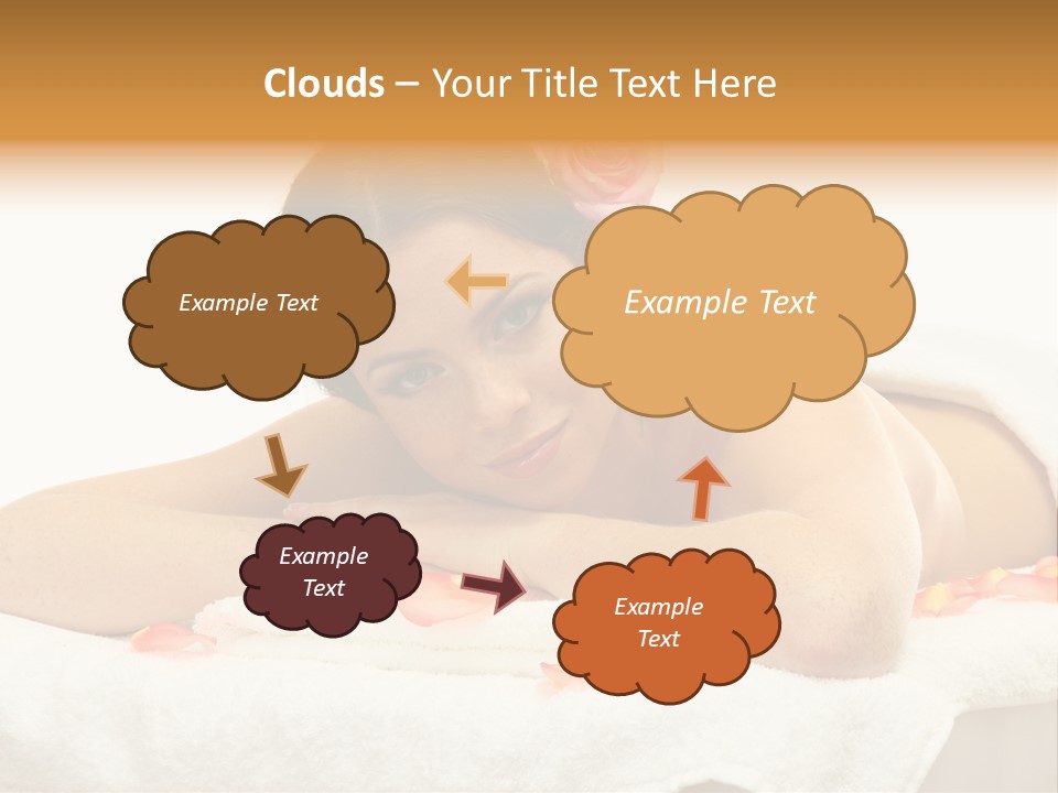 Flower Beautiful Cosmetics PowerPoint Template