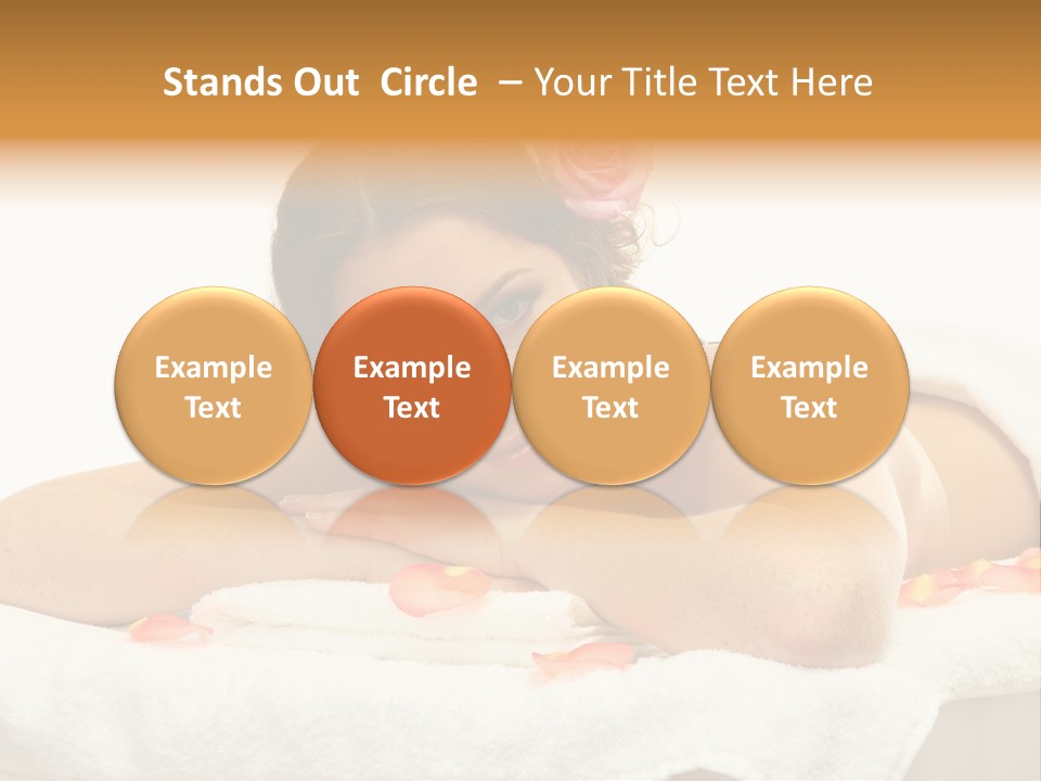 Flower Beautiful Cosmetics PowerPoint Template