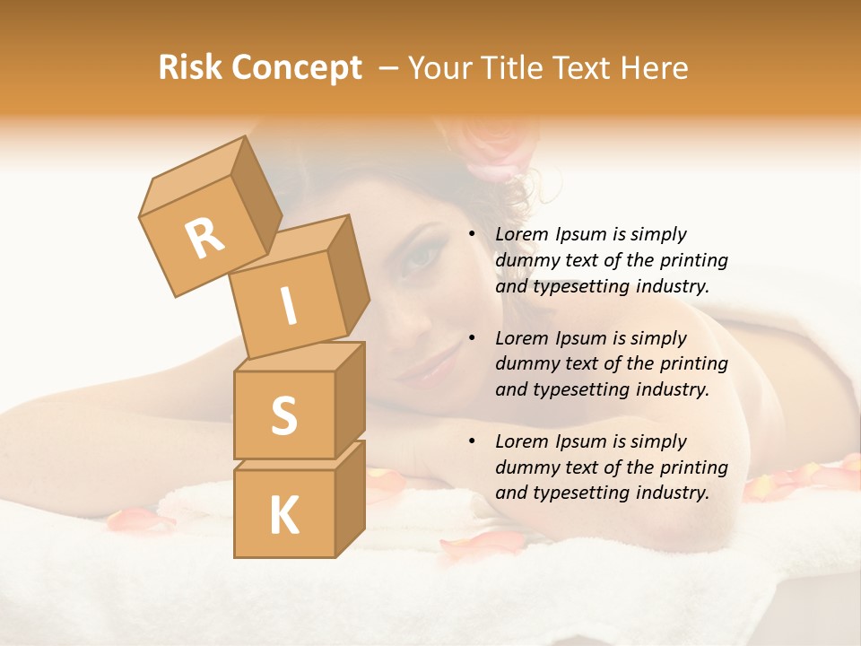 Flower Beautiful Cosmetics PowerPoint Template