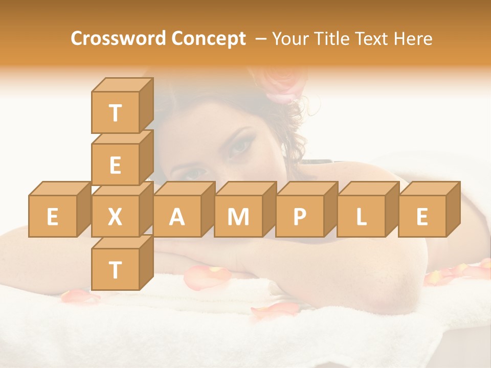 Flower Beautiful Cosmetics PowerPoint Template