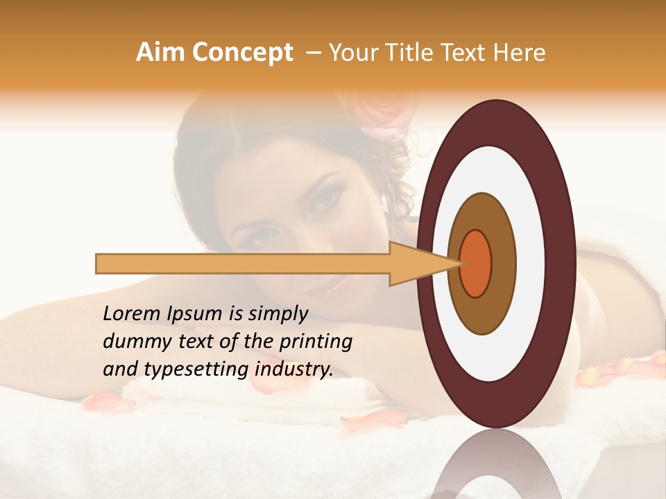 Flower Beautiful Cosmetics PowerPoint Template