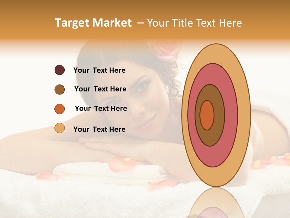 Flower Beautiful Cosmetics PowerPoint Template