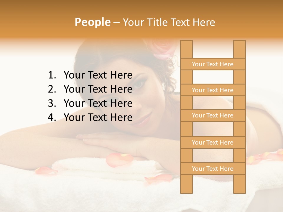 Flower Beautiful Cosmetics PowerPoint Template