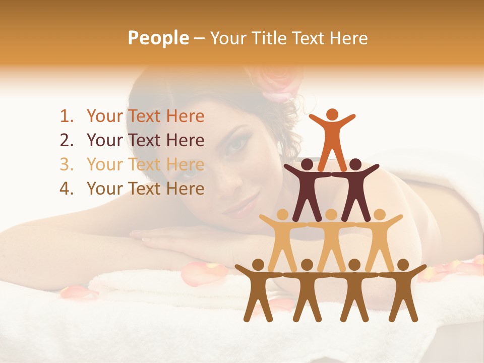 Flower Beautiful Cosmetics PowerPoint Template