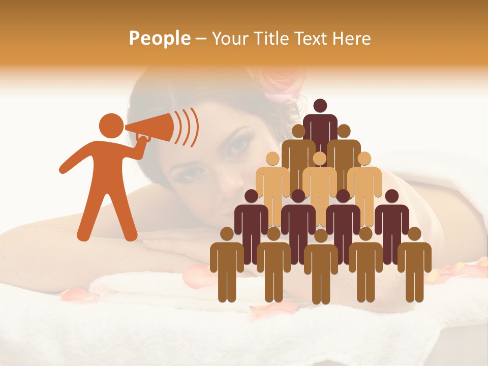 Flower Beautiful Cosmetics PowerPoint Template