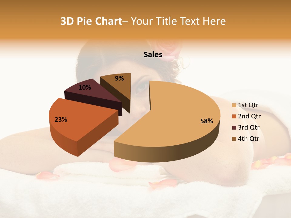 Flower Beautiful Cosmetics PowerPoint Template