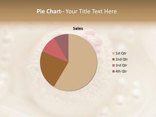 Round Hand Decorated Finger Food PowerPoint Template