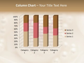 Round Hand Decorated Finger Food PowerPoint Template