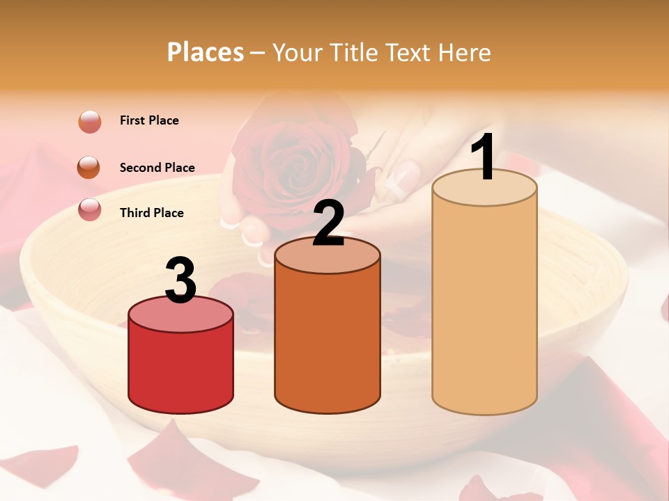 Red Handcare Natural PowerPoint Template